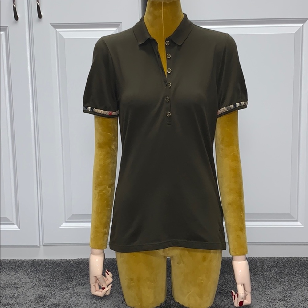 Burberry Brit women’s short sleeve polo shirt